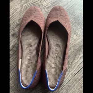 LIKE NEW Rothy’s Truffle Python flats